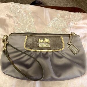 Vintage coach wristlet